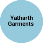 Business logo of Yatharth garments