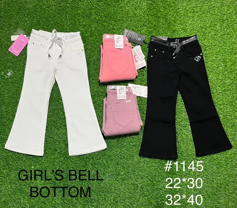 Girls bell bottom  uploaded by business on 5/6/2023