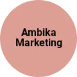Business logo of Ambika marketing