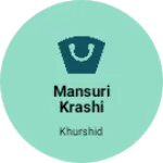 Business logo of Mansuri KRASHI SEVA KENDRA