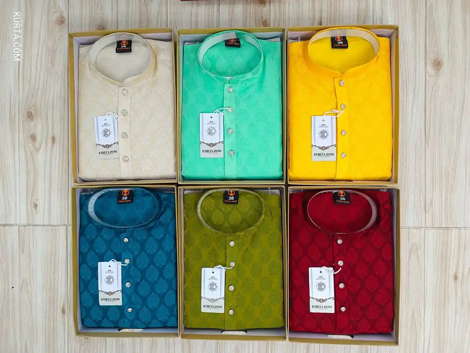 Post image Hey! Checkout my updated collection
Men's fancy kurta.