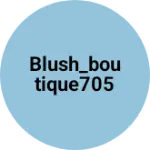 Business logo of blush_boutique705