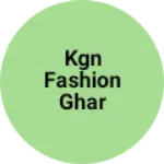 Business logo of KGN fashion ghar