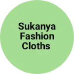Business logo of Sukanya fashion cloths