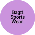 Business logo of Bagri sports wear