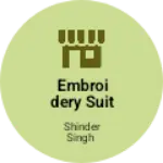 Business logo of Embroidery suit work