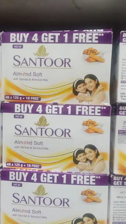 Santoor soap uploaded by Venus General Store on 6/2/2024