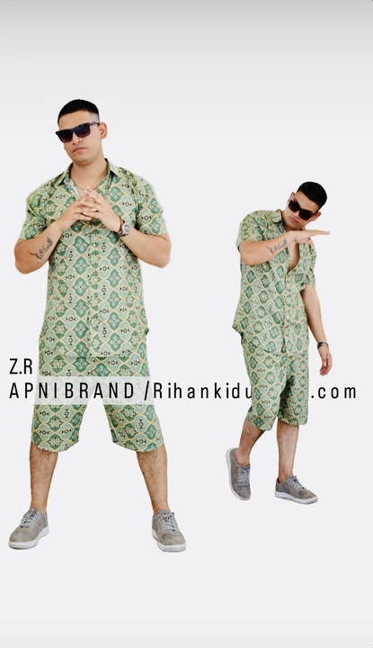 Premium Printed High Quality Rayon Fabric Co-Ords By Z. R APNI BRAND  uploaded by business on 5/6/2023