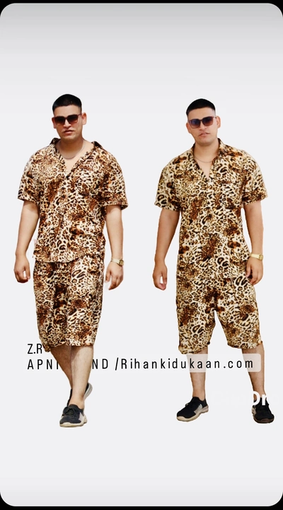 PREMIUM TIGER PRINTED Co-Ords BY Z. R APNI BRAND AT VERY LOW 😵‍💫PRICE  uploaded by business on 5/6/2023