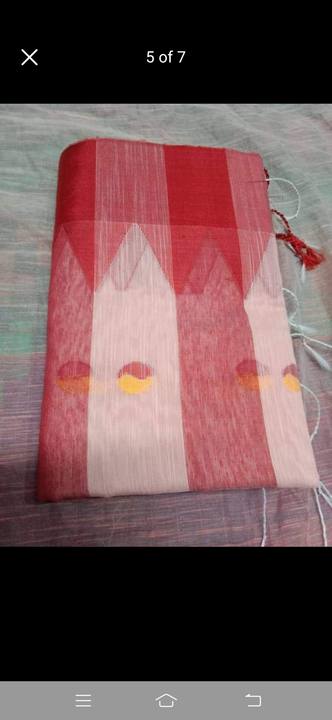 Cotton Silk Hand loom Saree  uploaded by Mira Saree House on 5/6/2023