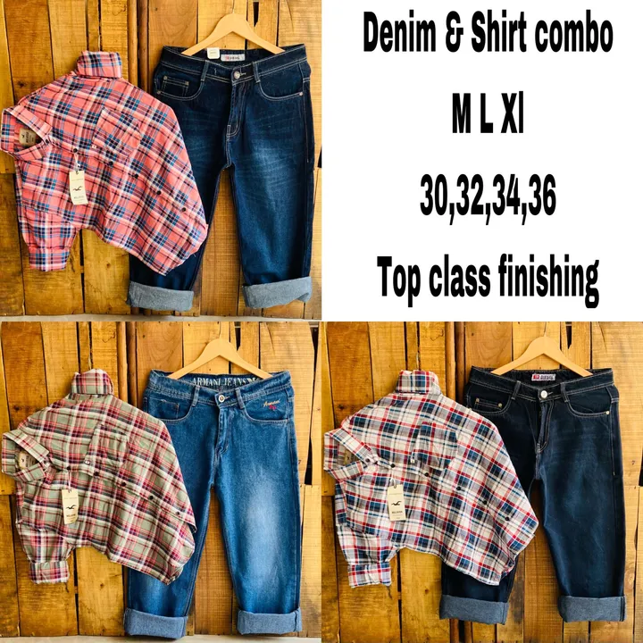 Jeans shirt combo  uploaded by Nexus fashion  on 5/6/2023