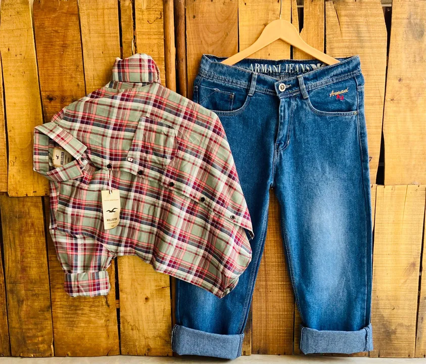 Jeans shirt combo  uploaded by Nexus fashion collection on 5/6/2023