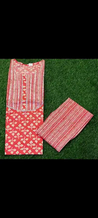 Wholesale cotton pant set uploaded by Ms creation on 5/6/2023