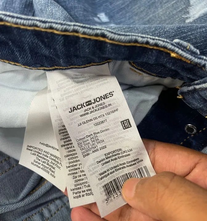Jack@Jones jeans uploaded by Meesam E Tammar on 5/7/2023