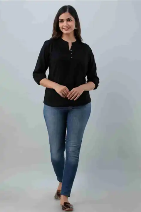 Casual solid women top  uploaded by Koshal corporation on 5/7/2023