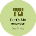 Business logo of dutt's Meanswear