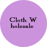 Business logo of cloth wholesale