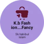 Business logo of K.B fashion....Fancy frouk