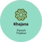 Business logo of Khajana