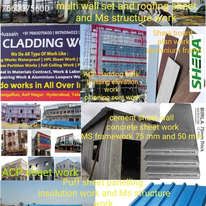 Shop Store Images of ACP cladding work