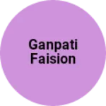 Business logo of ganpati faision