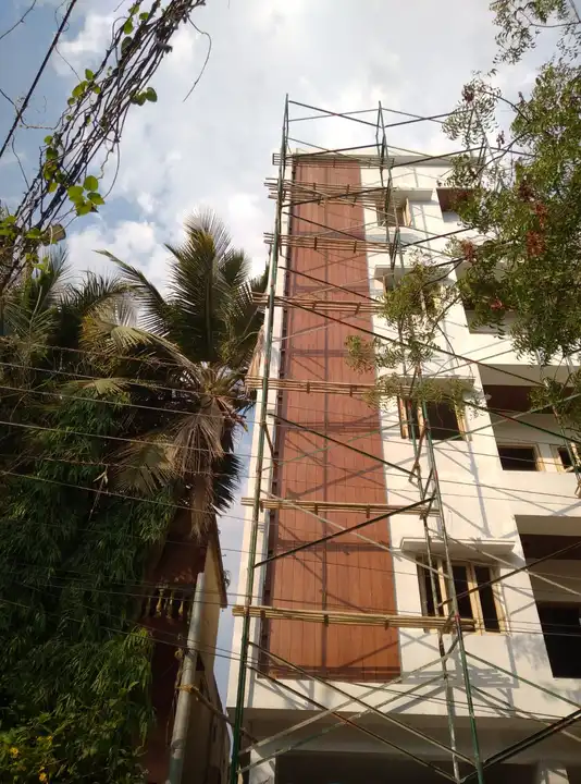 HPL sheet work uploaded by ACP cladding work on 5/7/2023
