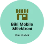 Business logo of Biki mobile &elektronicks
