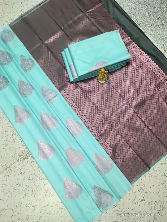 Soft silk uploaded by Shami sarees on 5/7/2023