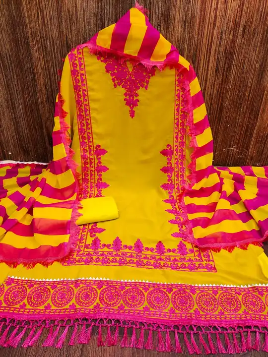 Dress material uploaded by Taha fashion online store on 5/7/2023