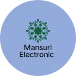 Business logo of Mansuri electronic