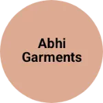 Business logo of Abhi garments