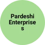 Business logo of Pardeshi enterprises