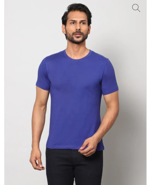 Grayzone Basic Men Round Neck R-blue T-shirt uploaded by Sai Shradha Creation on 5/20/2024
