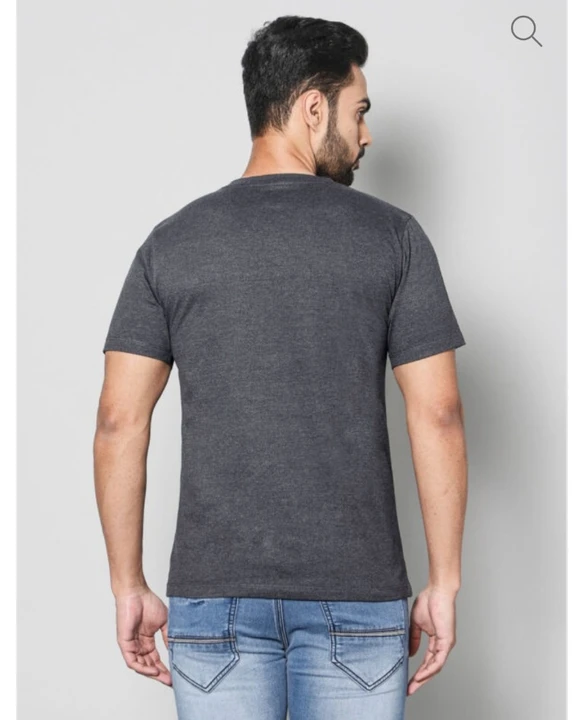 Grayzone Basic Men Round Neck M-grey T-shirt uploaded by Sai Shradha Creation on 5/7/2023