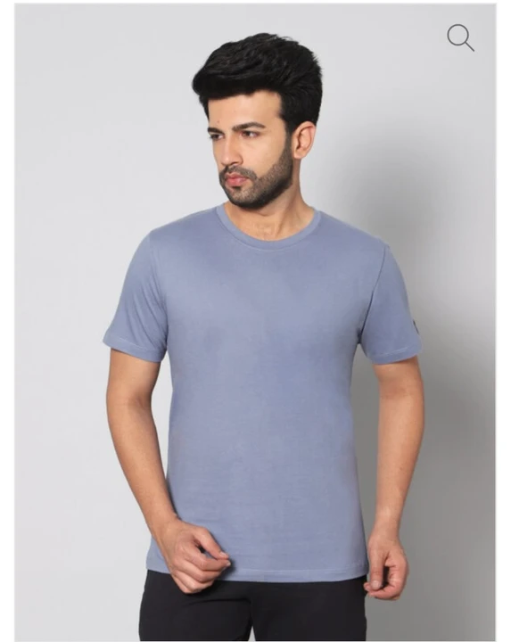 Grayzone Basic Men Round Neck Airforce T-shirt uploaded by business on 5/7/2023
