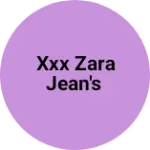 Business logo of Xxx Zara Jean's