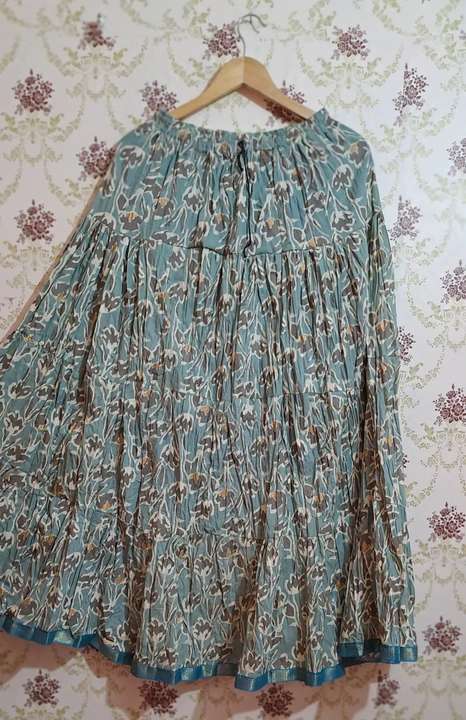 Cotton printed skirts  uploaded by Rama exports on 5/7/2023