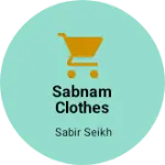 Business logo of SABNAM CLOTHES & SHOES HOUSE