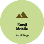 Business logo of ramji mobile shope