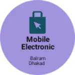 Business logo of Mobile electronic electrical