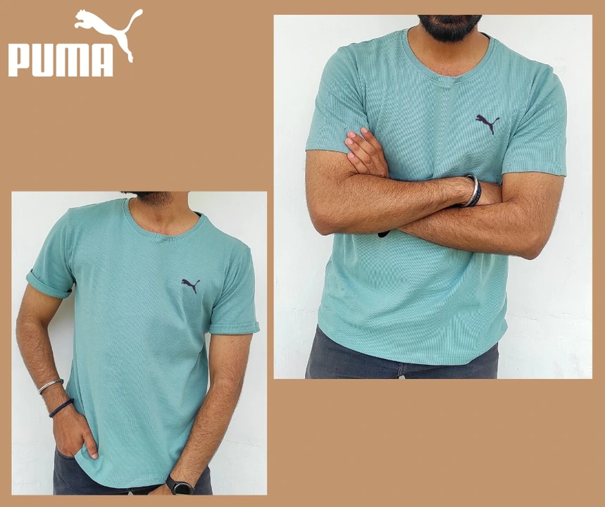 Round neck tshirts for men uploaded by VARDHAK COLLECTION  on 5/7/2023