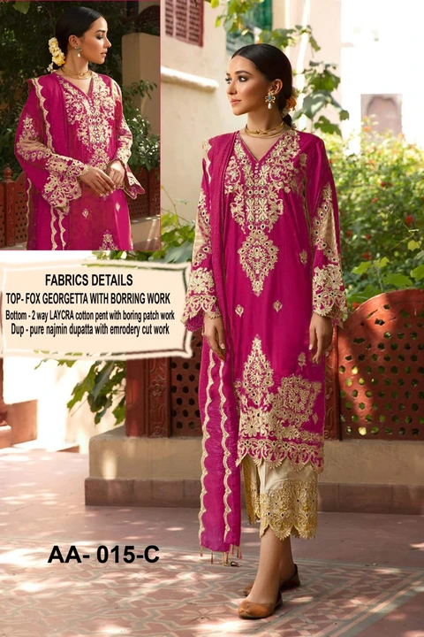 Ready to wear suit uploaded by Taha fashion online store on 5/7/2023
