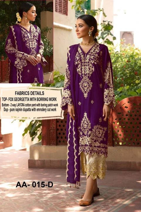 Ready to wear suit uploaded by Taha fashion online store on 5/7/2023