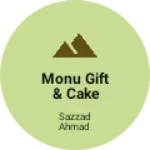 Business logo of Monu Gift & Cake Shop