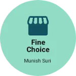 Business logo of Fine choice