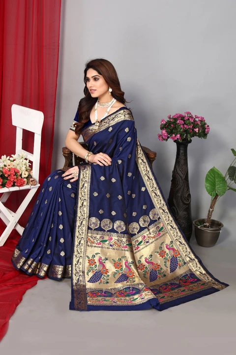 Saree uploaded by Taha fashion online store on 5/7/2023