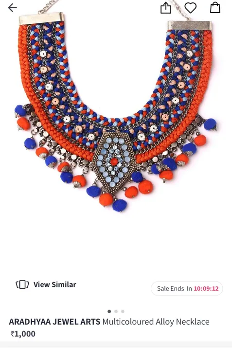 Necklace uploaded by Taha fashion online store on 5/7/2023
