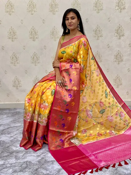 Banarasi silk saree  uploaded by SAURYA EXPORT on 5/7/2023