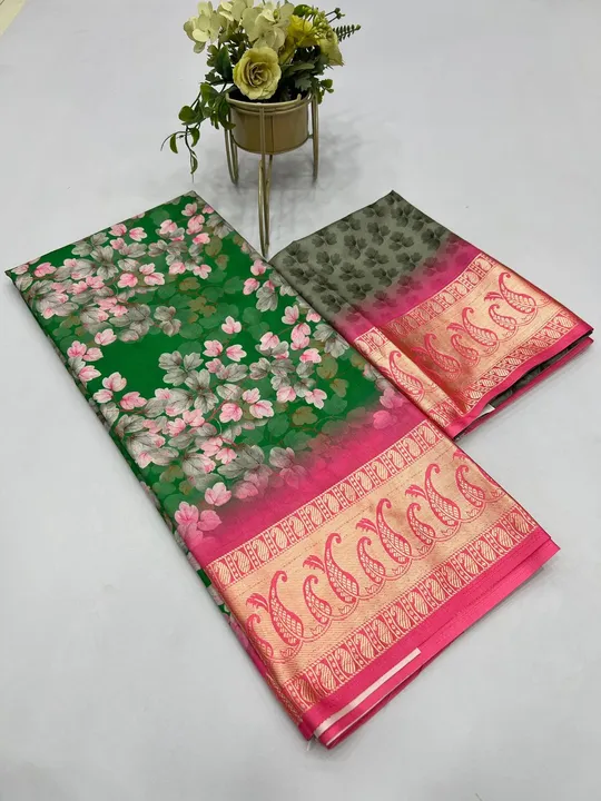 Viscose dola silk saree  uploaded by business on 5/7/2023