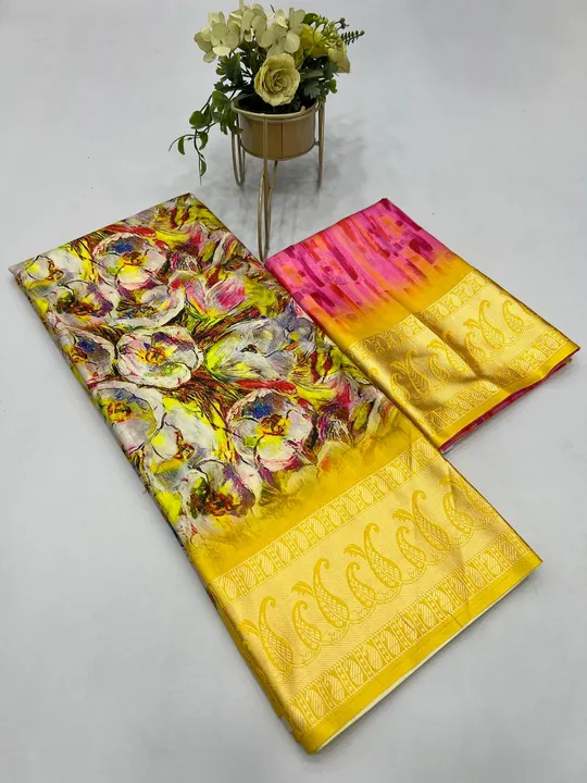 Viscose dola silk saree  uploaded by SAURYA EXPORT on 5/7/2023